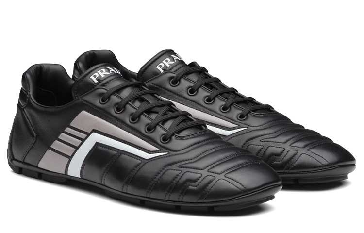 PRADA Low top Casual Shoes Men's Black