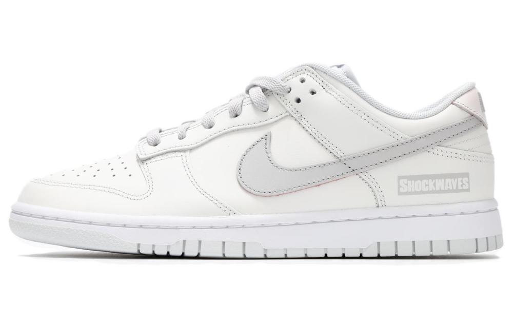 Nike Dunk Low Anti Slip Wear Resistant Low Top Skateboard Shoes Unisex White