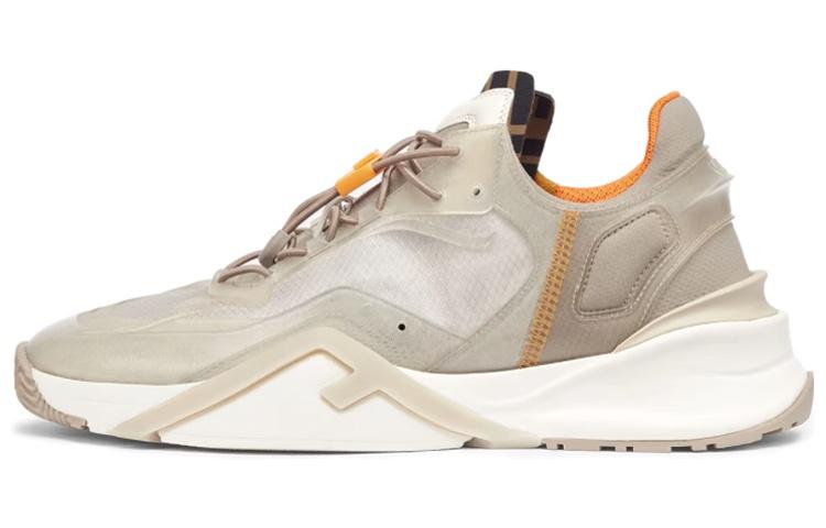 FENDI Runner Low Top Ash Grey/Orange