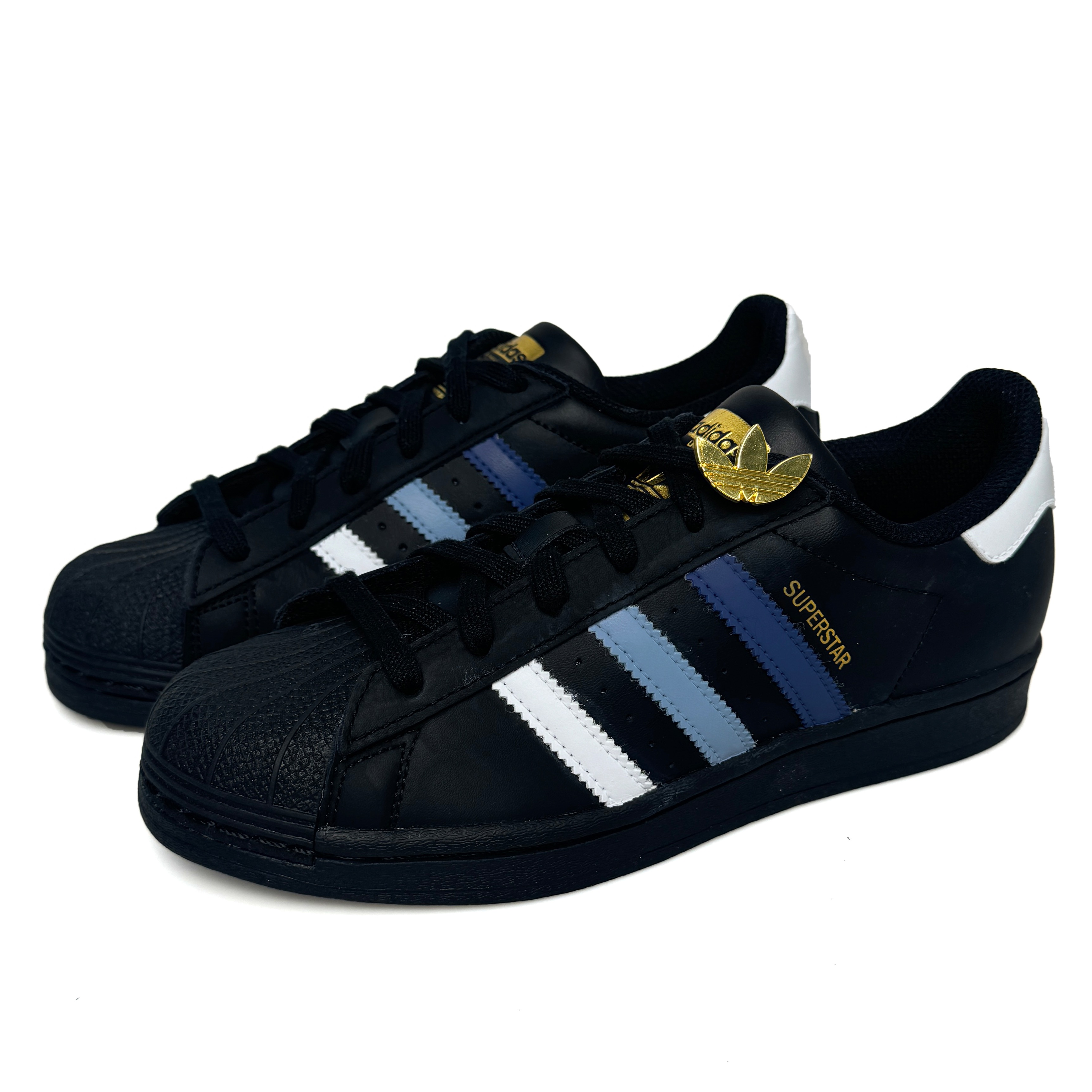 Adidas Originals SUPERSTAR Anti Slip Wear Resistant Low Top Skateboard Shoes Unisex Black купить в интернет-магазине Yoocart с быстрой доставкой по России.