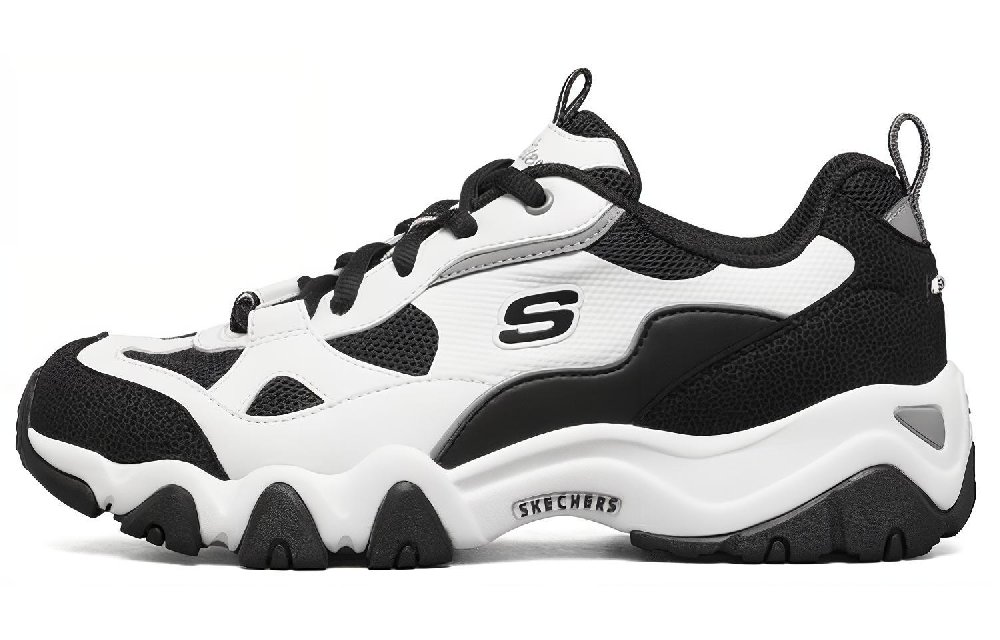 Skechers D Lites 2.0 Sport Shoes Black/White Women's