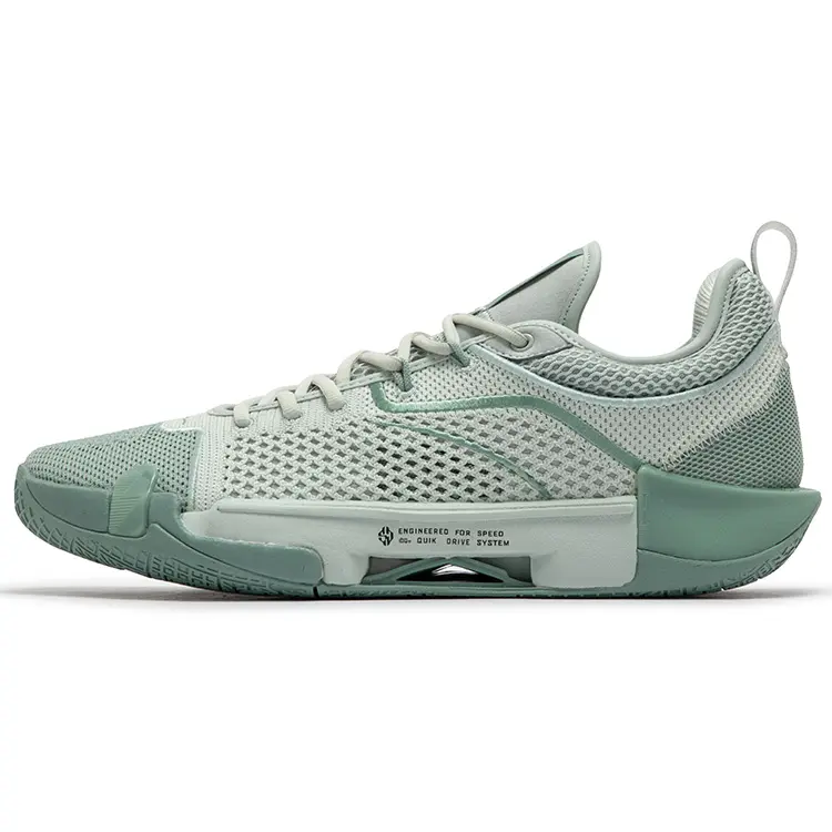 361° DVD3 Slip Resistant, Abrasion Resistant, Breathable Low top Basketball Shoes Men's Mint Gray Green