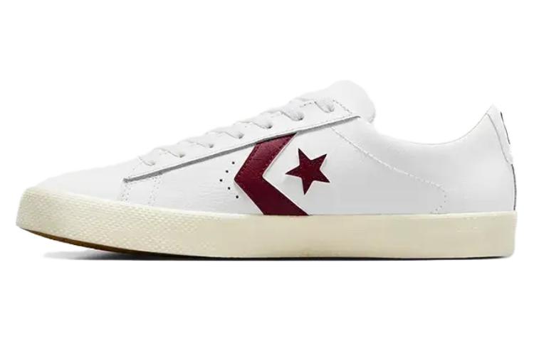 Converse Pro Leather Vulc Pro 'White Deep Bordeaux'