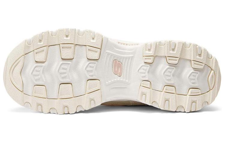 Skechers D'LITES 1.0 Height Increasing Casual Shoes Women's Pink Beige купить в интернет-магазине Yoocart с быстрой доставкой по России.