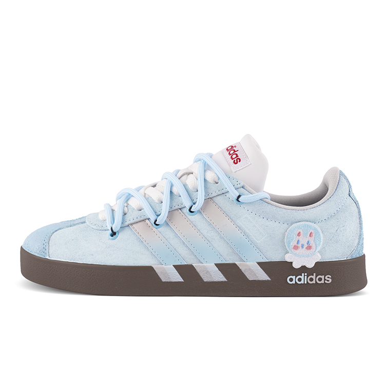 Adidas VL COURT 2.0 Low top Skateboard Shoes Unisex Blue White