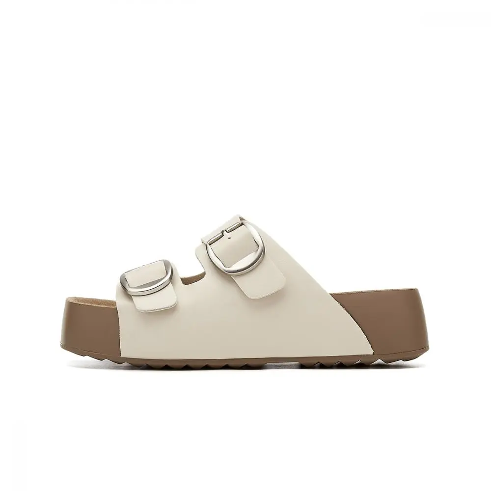 EBLAN Slide Slippers Women's Ecru