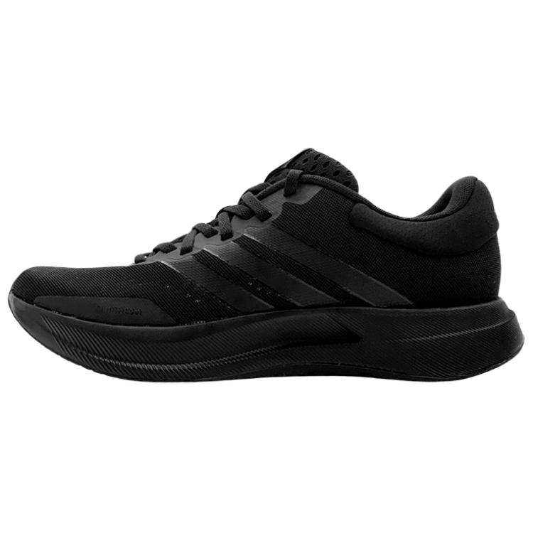 Adidas Abrasion Resistant Low Top Casual Running Shoes Unisex Black