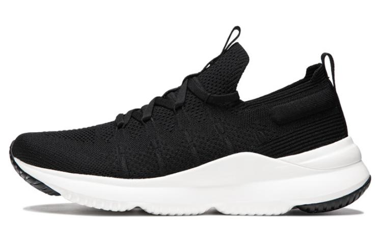 LiNing Yunshu Cushioning Anti-Slip And Wear-Resistant Low-Top Casual Shoes Women's Black White