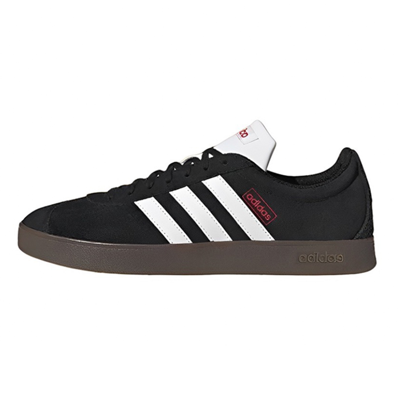 Adidas Neo VL Court 2.0 Abrasion Resistant Low Top Skateboard Shoes Unisex Black Silver купить в интернет-магазине Yoocart с быстрой доставкой по России.