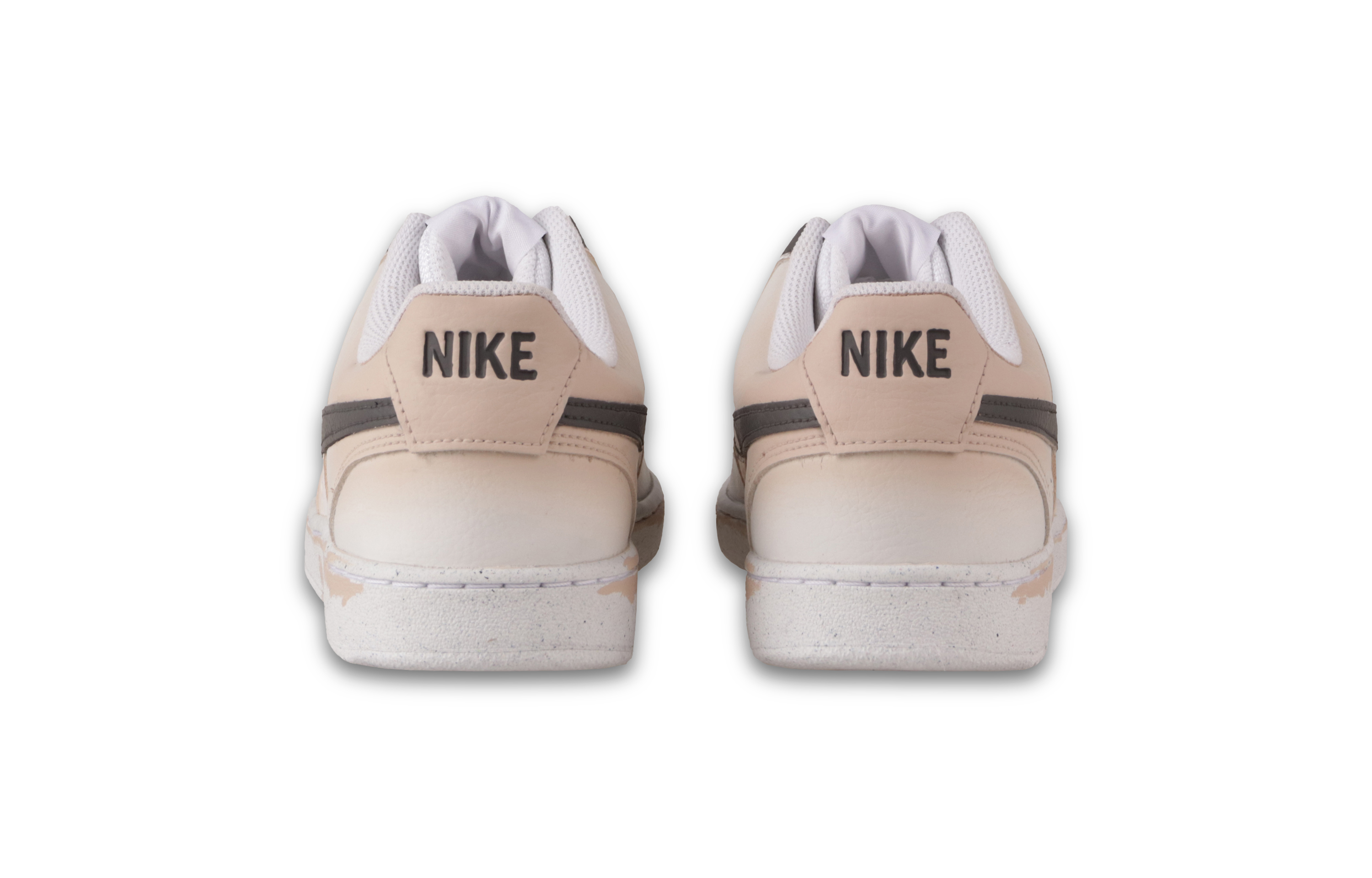 Nike Court Vision 1 Fall Winter Sleep Abrasion Resistant Low top Skateboard Shoes Men's White Pink купить в интернет-магазине Yoocart с быстрой доставкой по России.