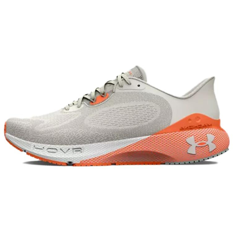 Under Armour HOVR Machina 3 Low Top Running Shoes Women's Gray Orange