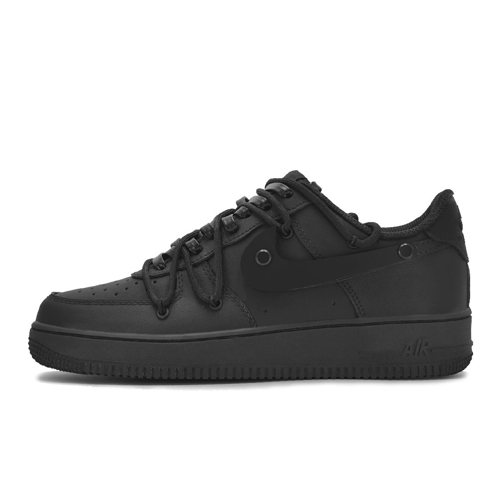 Nike Air Force 1 Nightbringer Abrasion Resistant Low Top Skateboard Shoes Men's Black