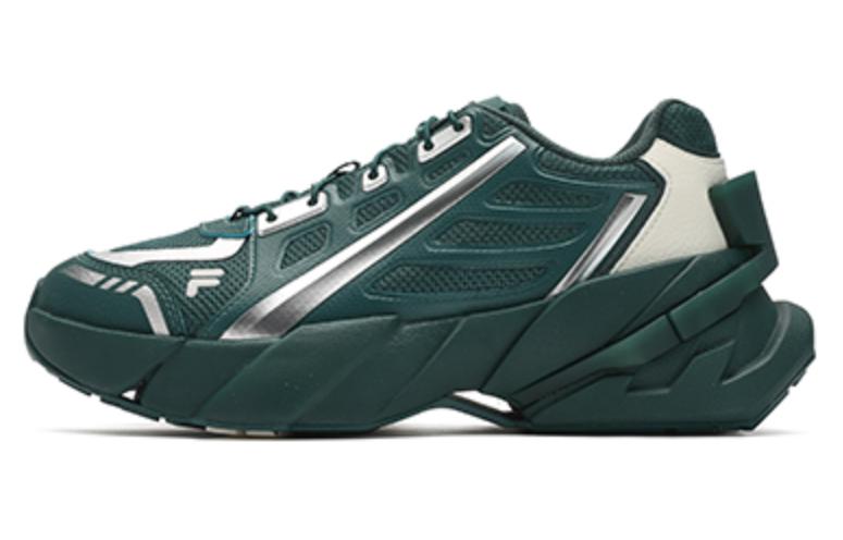 FILA FUSION TI 22 TI 22 TI 22 Cushioning Abrasion Resistant Support Low Top Casual Shoes Women's Green