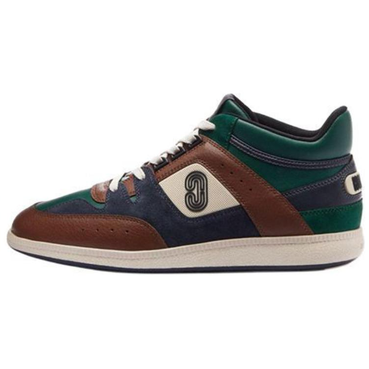 COACH Mid Top Skateboard Shoes Men's Blue