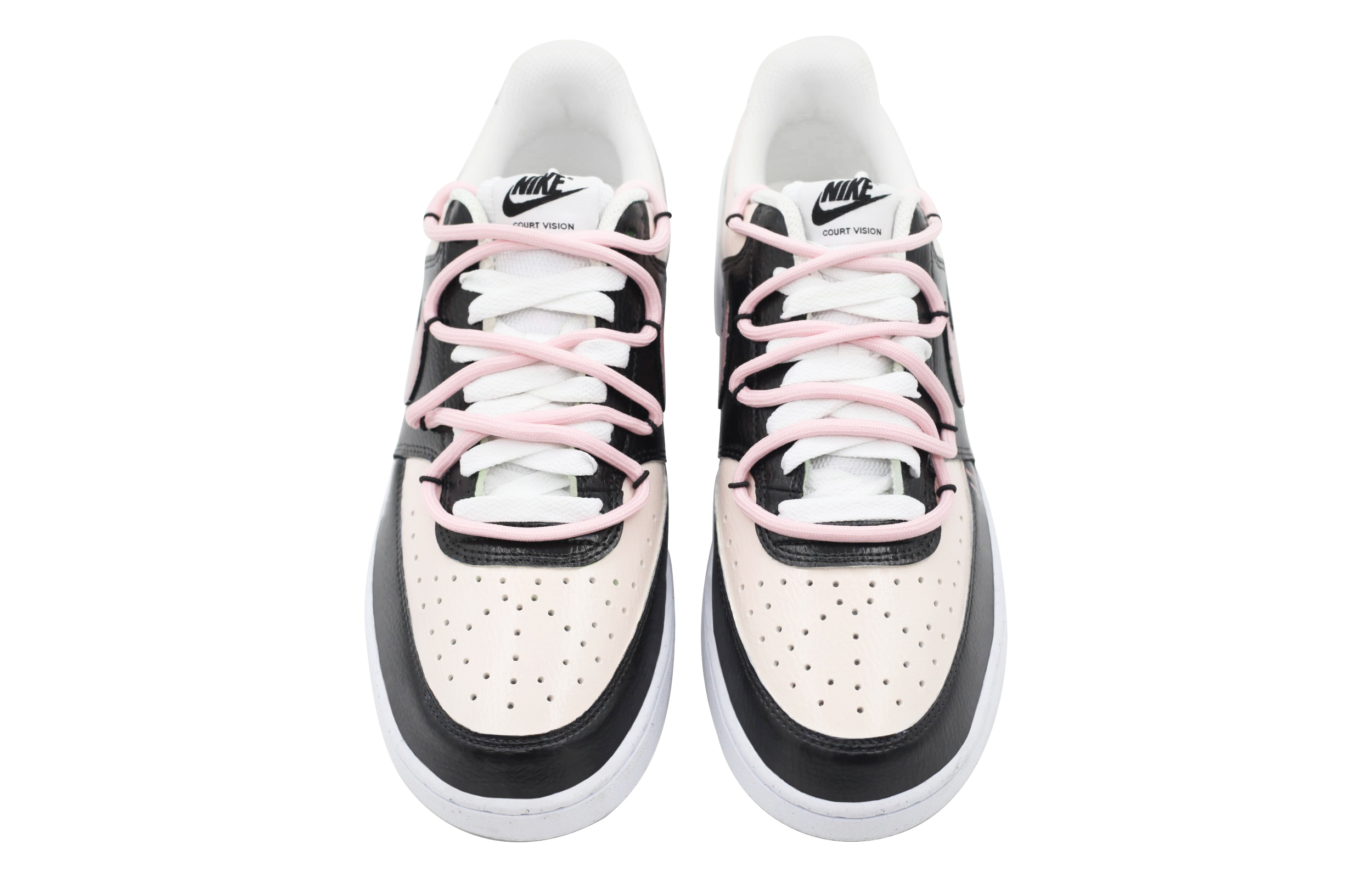 Nike Court Vision Low Moldy Black Pink Anti-Slip Wear-Resistant Low-Top Skateboard Shoes Men's Black Pink купить в интернет-магазине Yoocart с быстрой доставкой по России.