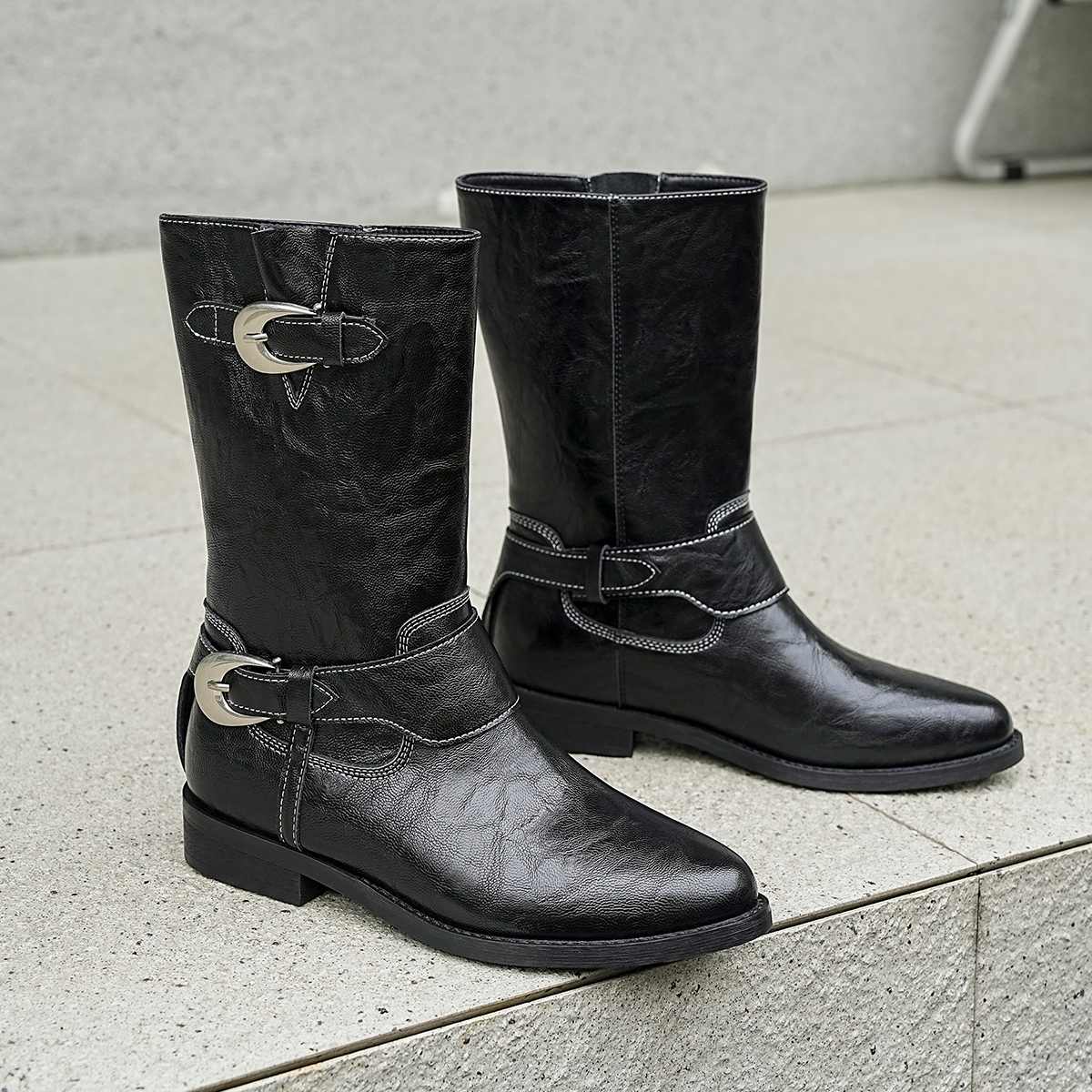 EBLAN Knee-high Boots Women's купить в интернет-магазине Yoocart с быстрой доставкой по России.