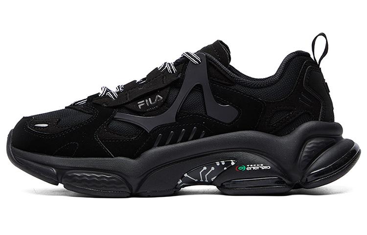 FILA FUSION Fila Rjv Low Running Shoes Gs Black Women's