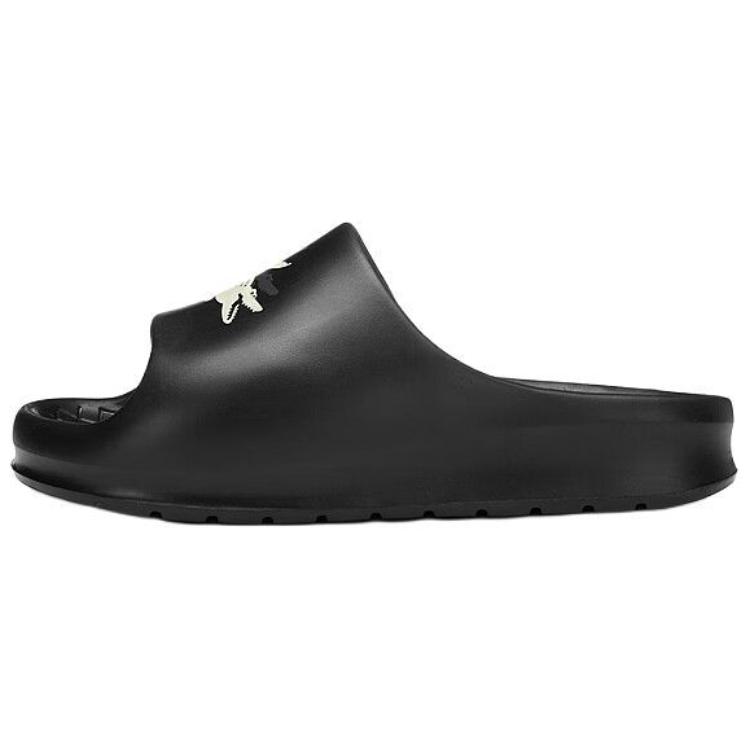 LACOSTE EVA Abrasion-Resistant Slide Slippers Women's Black