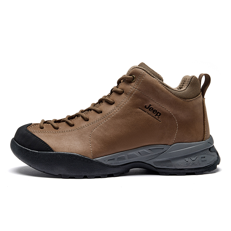 Jeep Short Martin Boot Platform Men's Khaki