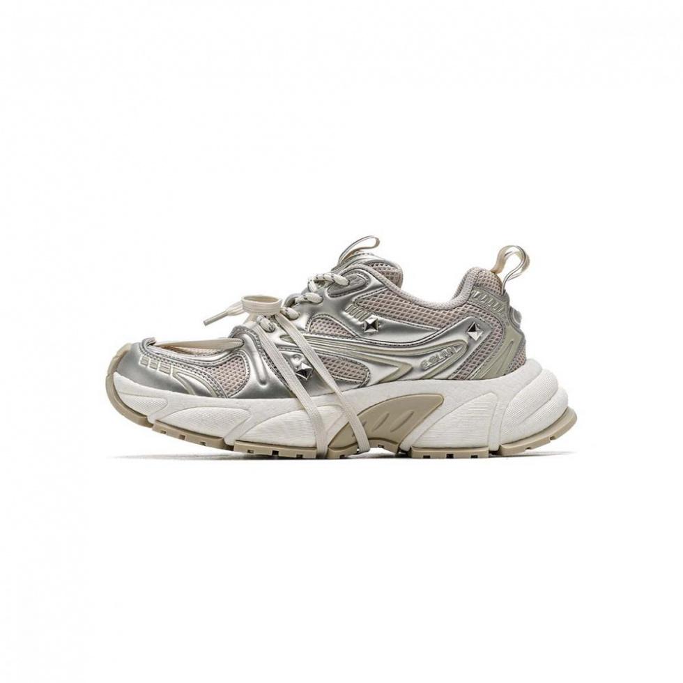 EBLAN Low-Top Chunky Sneakers Unisex Champagne