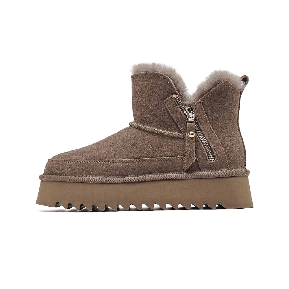 EBLAN Snow Boots Women's Olive