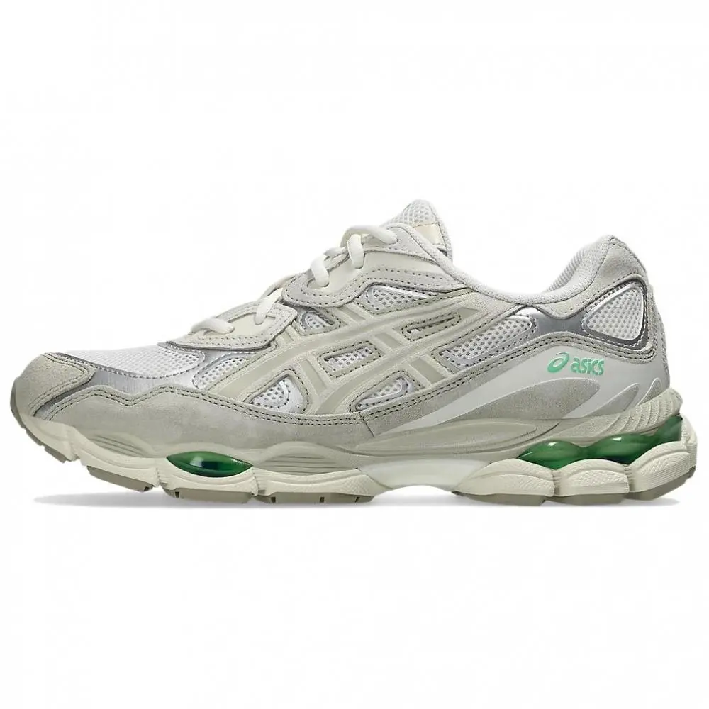 Asics Abrasion Resistant Low top Running Shoes Unisex Ecru