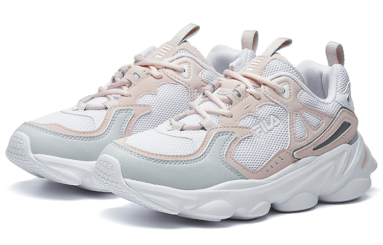 FILA Skipper Sneakers 'Grey Pink White' Women's
