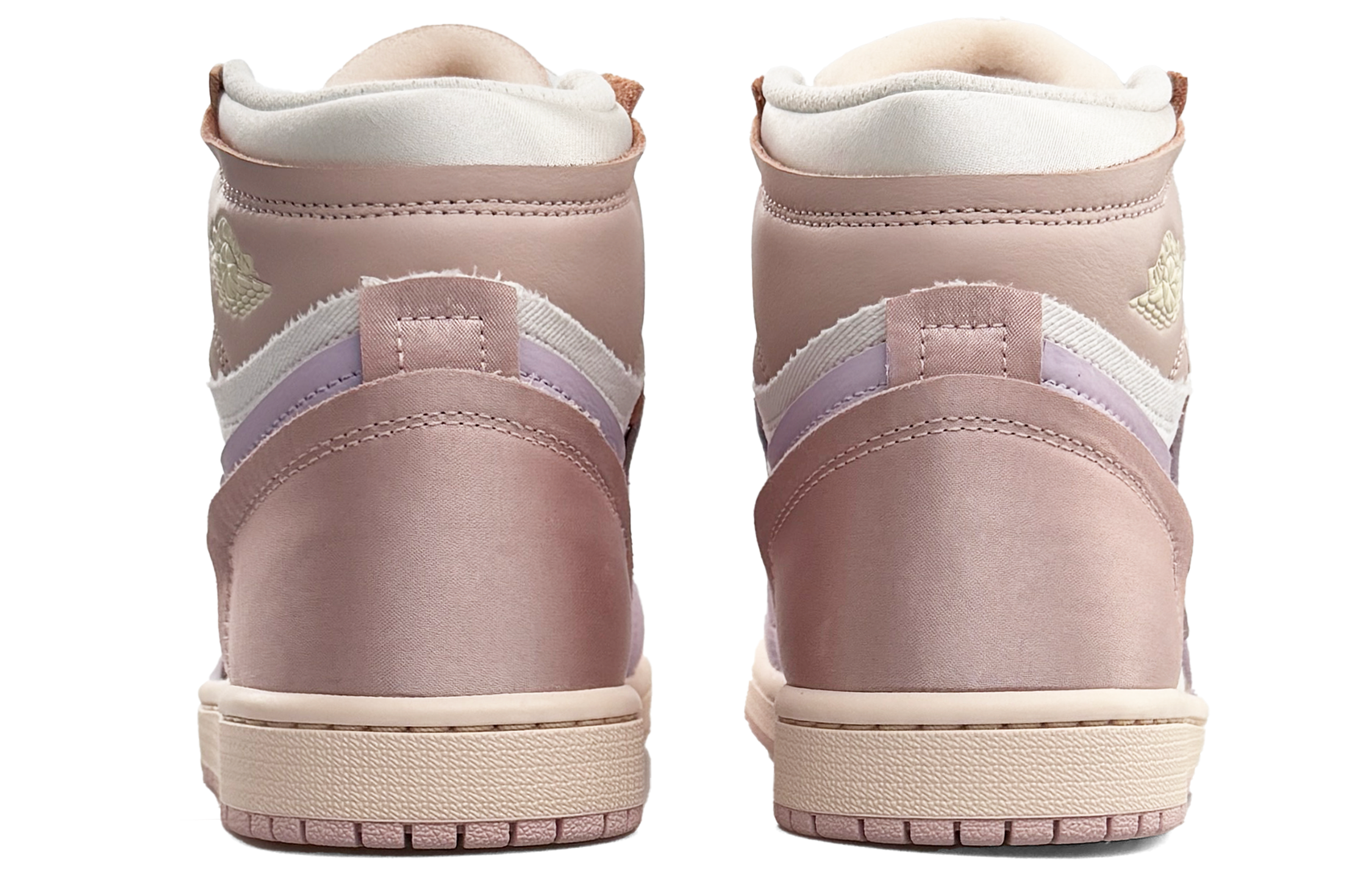 Jordan Air Jordan 1 Abrasion Resistant Slip Resistant High top Vintage Basketball Shoes Women's Pink Purple купить в интернет-магазине Yoocart с быстрой доставкой по России.