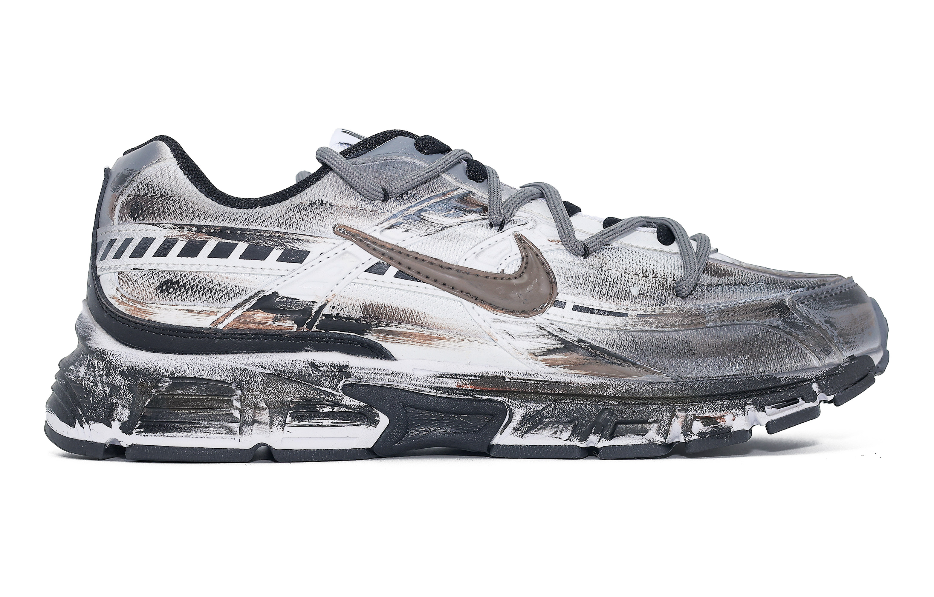 Nike Initiator Breathable Low top Casual City Commute Running Shoes Unisex Black Brown