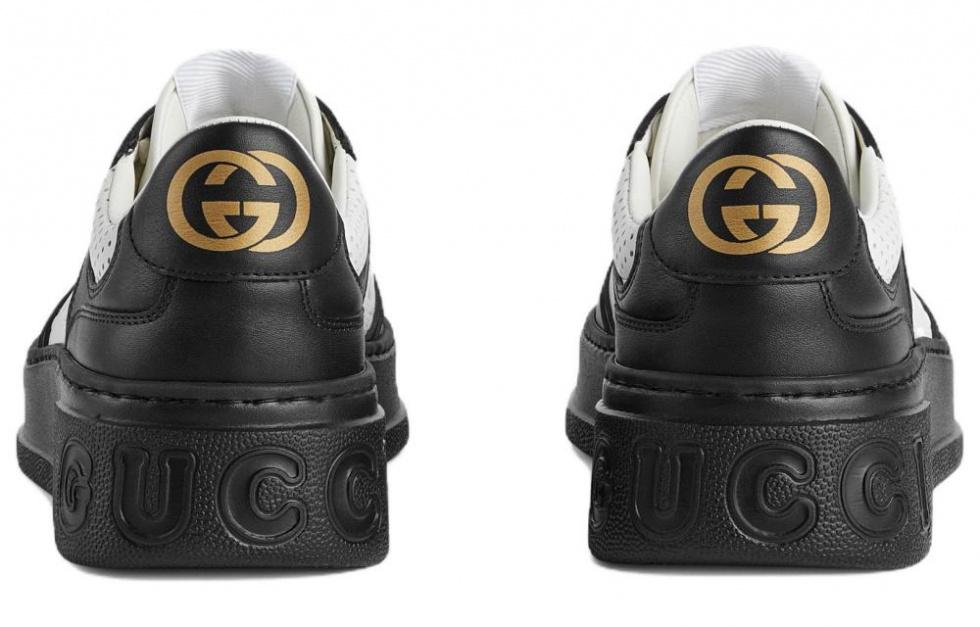 GUCCI Women's Gg Embossed Sneaker 'Black White' Women's купить в интернет-магазине Yoocart с быстрой доставкой по России.