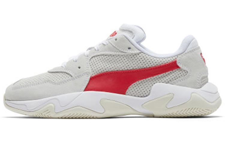 PUMA Storm Street Trainers 'White Red'