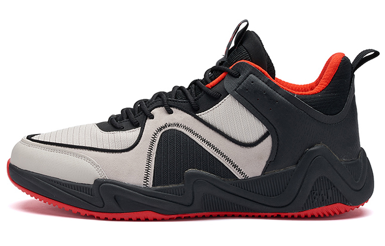 361° Tough Guys Basketball Shoes Men Low Top Black/Red