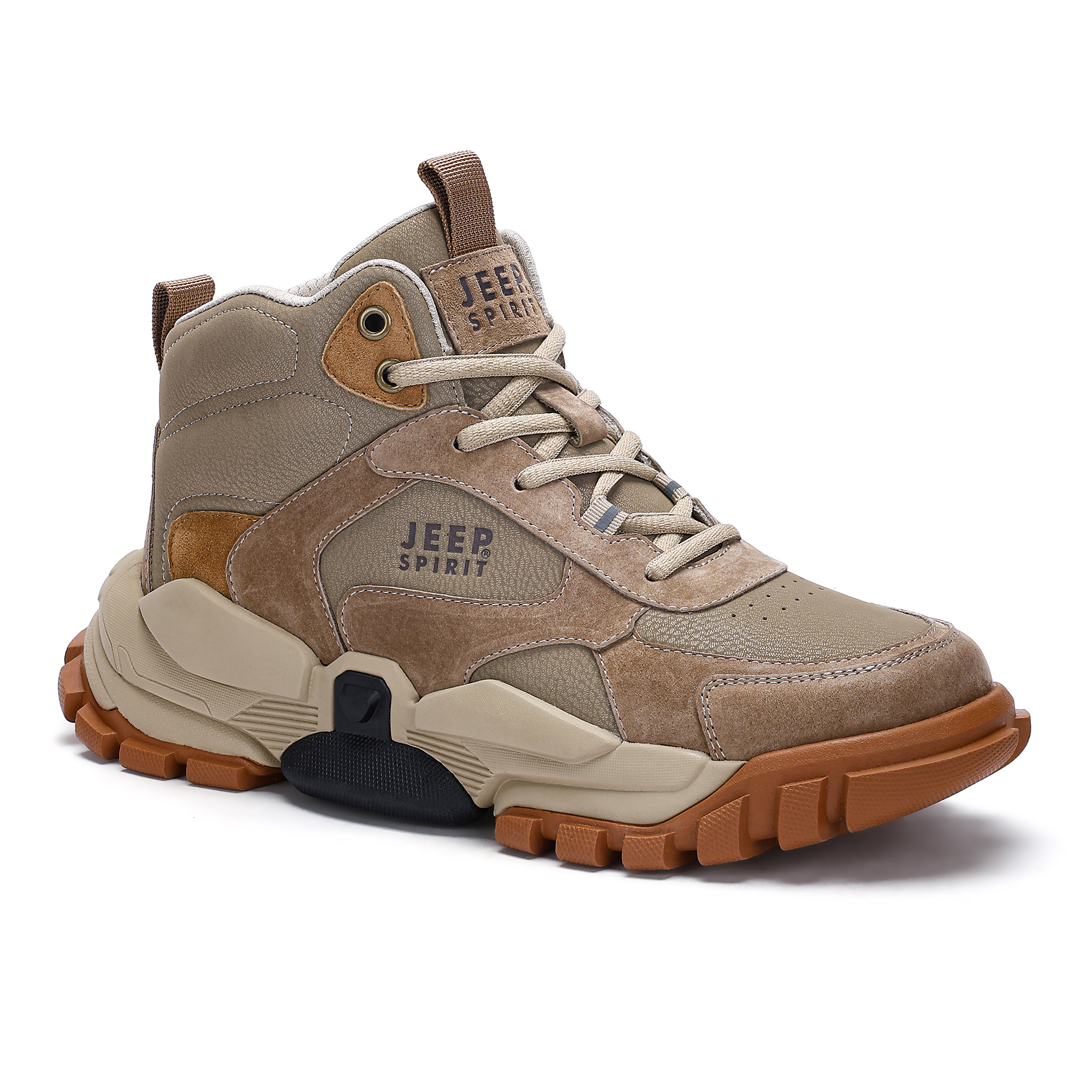 JEEP SPIRIT Short Outdoor Boots Men's Sandstone купить в интернет-магазине Yoocart с быстрой доставкой по России.