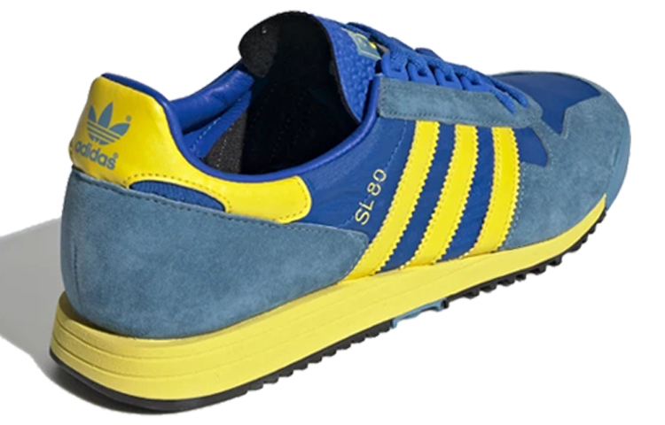Adidas Originals Originals Sl 80 Shoes 'Glory Blue Yellow Tactile Steel' купить в интернет-магазине Yoocart с быстрой доставкой по России.