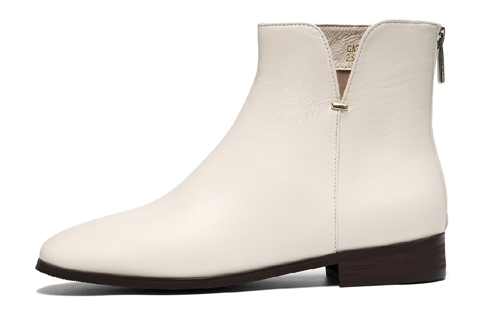 EBLAN Ankle Boots Women's White