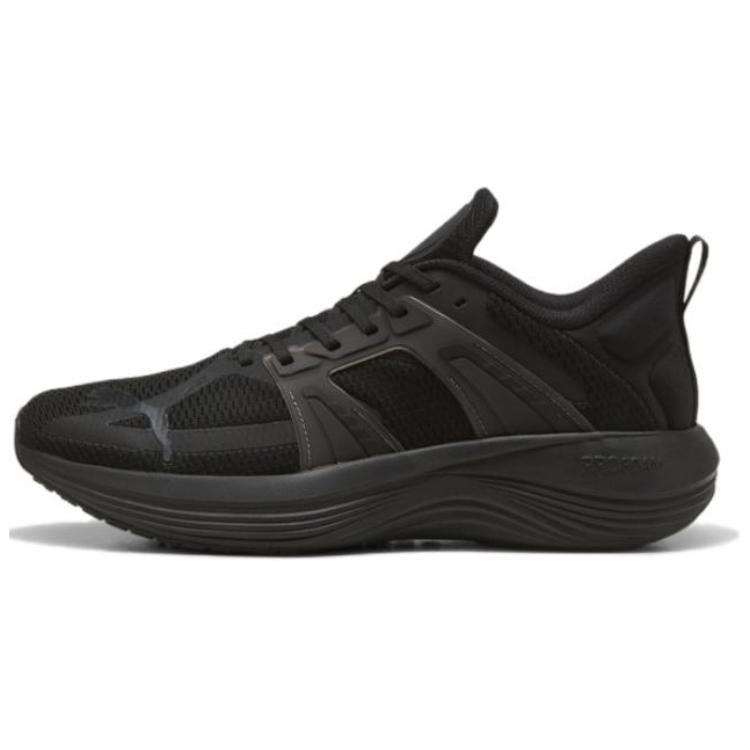 PUMA Anti Slip Wear Resistant Low Top Casual Running Shoes Unisex Black