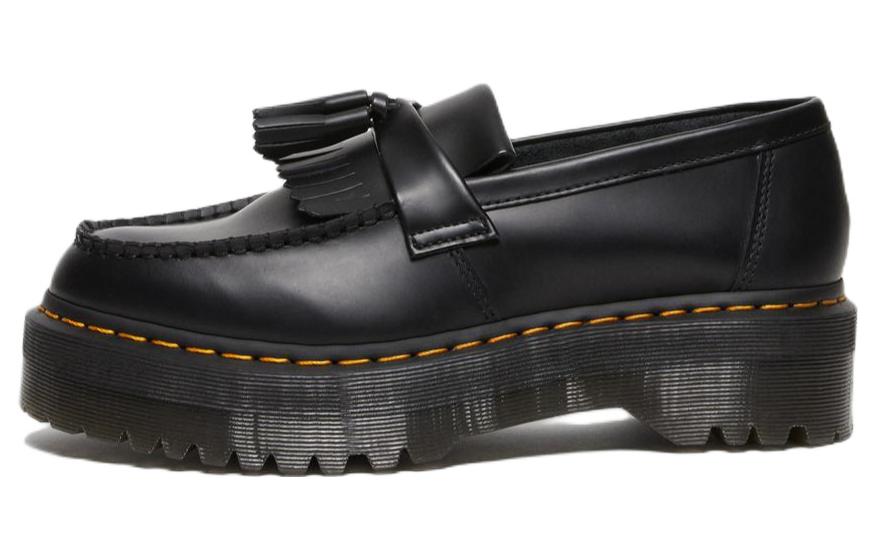 Dr. Martens Adrian Leather Platform Tassel Loafer 'Black'