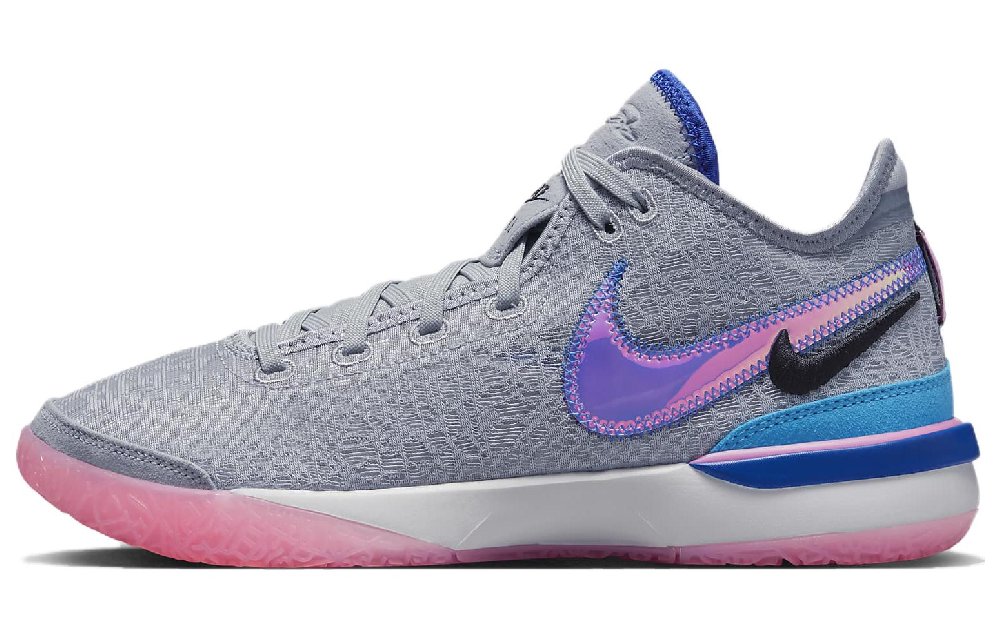 Nike Zoom LeBron Nxxt Gen 'Wolf Grey Pink Spell'