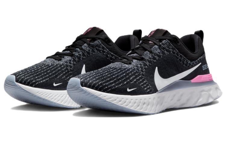 Nike React Infinity Run Black Football Grey Pink купить в интернет-магазине Yoocart с быстрой доставкой по России.
