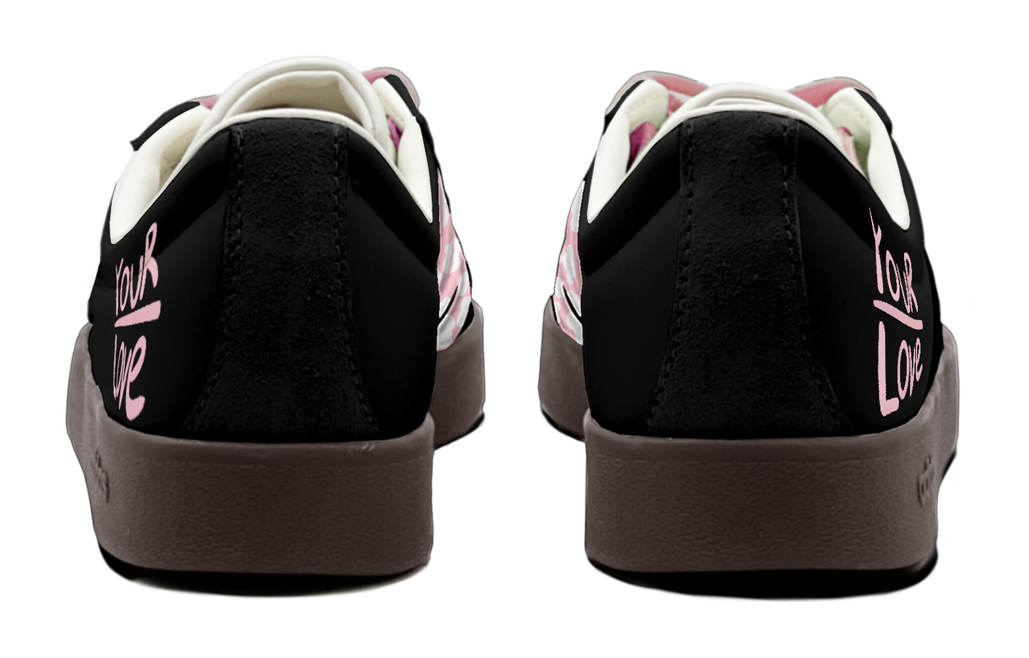 Adidas Vl Court Slip-Resistant Low-Top Skateboard Shoes Unisex Black Pink купить в интернет-магазине Yoocart с быстрой доставкой по России.