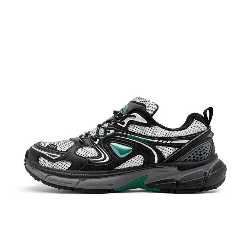 Dickies Chunky Sneakers Men's Low top Black Green Silver