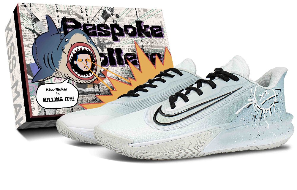 Nike Precision 7 Cushioning Low top Basketball Shoes Unisex Blue