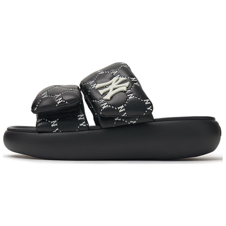 MLB Slipper Slip Resistant Slide Slippers Unisex Black 2024