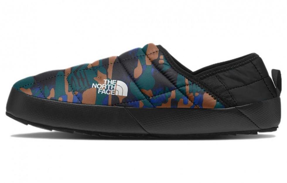 THE NORTH FACE ThermoBall Traction Mules V 'Black Brown Green'