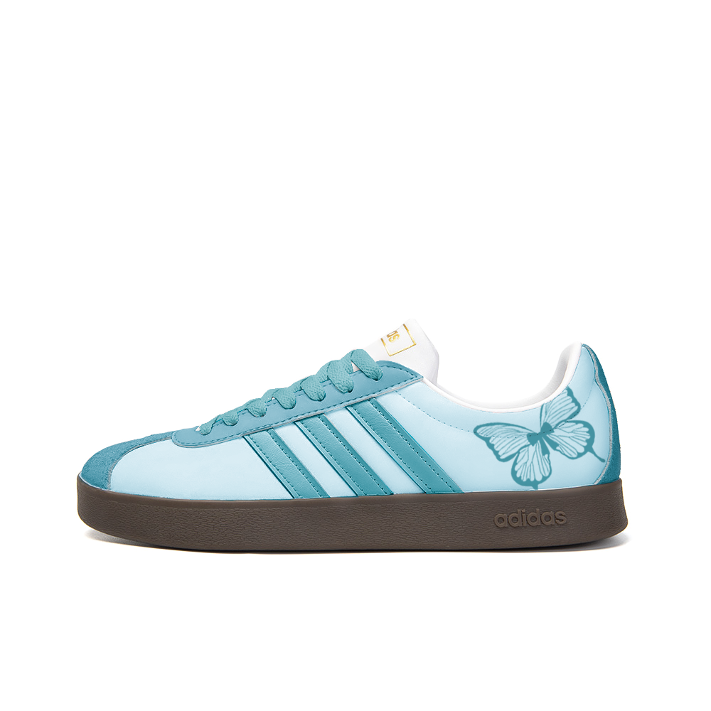Adidas Neo VL Court 2.0 Floral Morning Time Anti-Slip Wear-Resistant Low-Top Skateboard Shoes Unisex Sky Blue купить в интернет-магазине Yoocart с быстрой доставкой по России.
