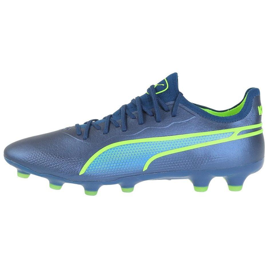 PUMA King Ultimate AG Short Rubber Studs HG Short Rubber Studs Soccer Shoes Men's Indigo