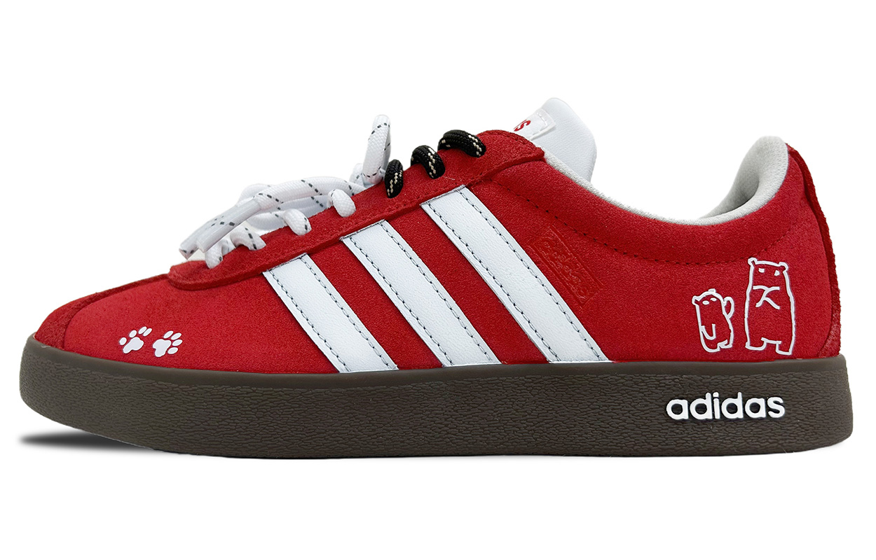 Adidas VL COURT 2.0 Cushioning, Wear Resistant Low top Thin Sole Skateboard Shoes Unisex