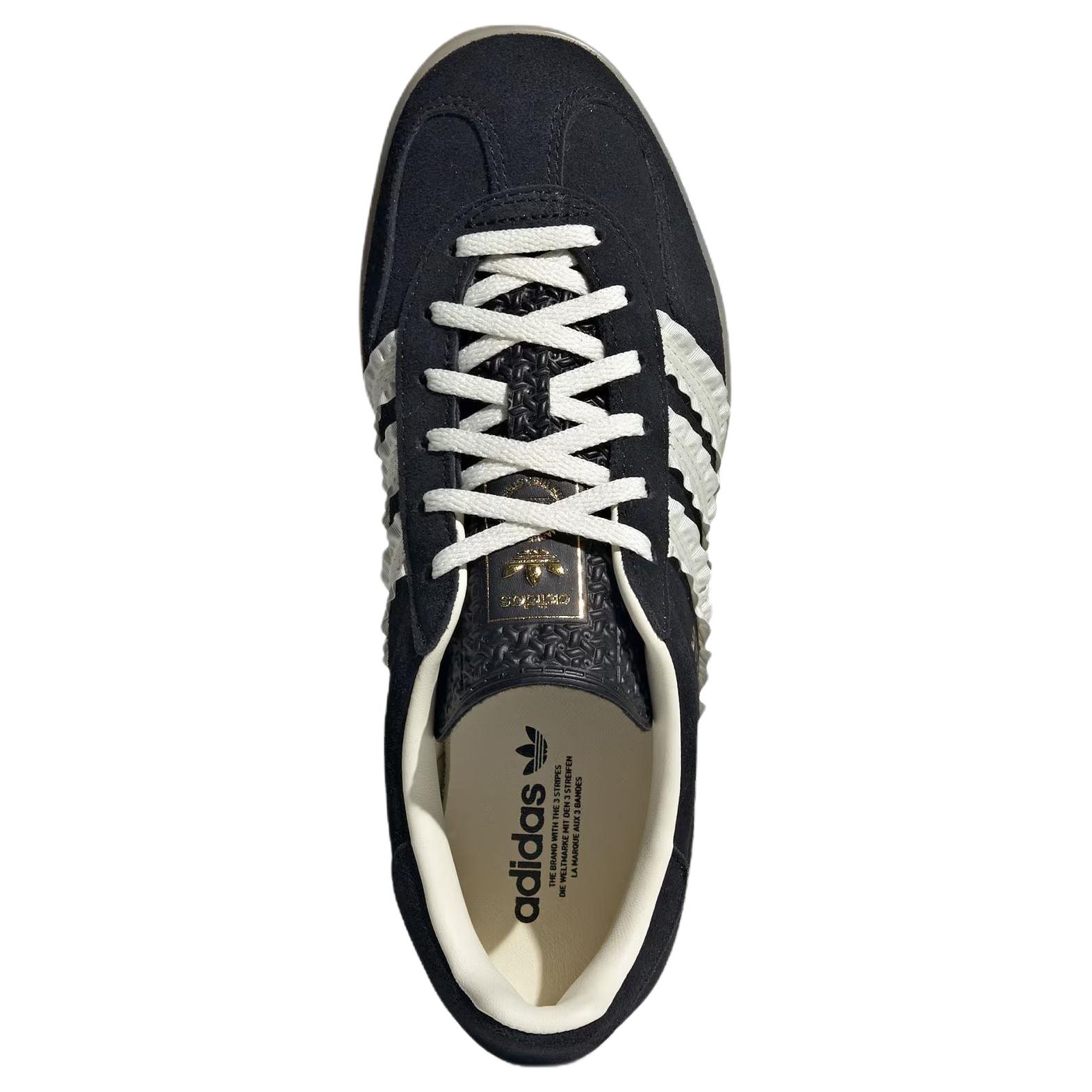 Adidas Women's Gazelle Indoor 'Ruffled Stripes Black Cream Gum' Women's купить в интернет-магазине Yoocart с быстрой доставкой по России.