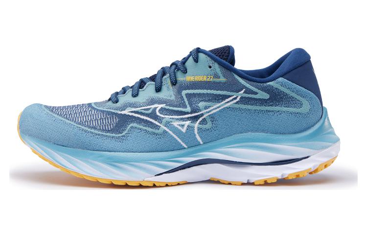 Mizuno Wave Rider 27 Shock Absorbing Bounce LowTop 'Blue'