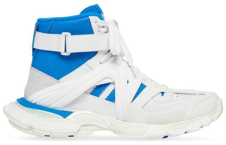 Balenciaga X Adidas Originals Track Forum Sneakers 'White Blue' купить в интернет-магазине Yoocart с быстрой доставкой по России.